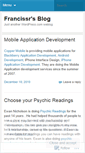 Mobile Screenshot of francissr.wordpress.com