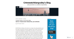 Desktop Screenshot of crimewatchklangvalley.wordpress.com