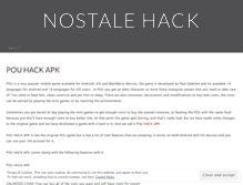 Tablet Screenshot of nostalehacktool.wordpress.com