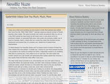 Tablet Screenshot of newbiznuze.wordpress.com