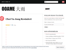 Tablet Screenshot of ooame.wordpress.com