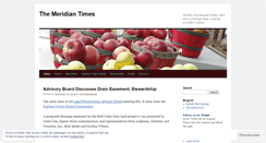 Desktop Screenshot of meridiantimes.wordpress.com