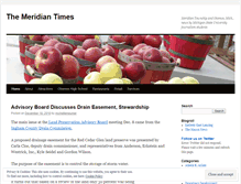 Tablet Screenshot of meridiantimes.wordpress.com