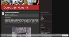 Desktop Screenshot of operacionmandril.wordpress.com