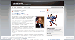 Desktop Screenshot of liberallight.wordpress.com