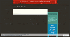Desktop Screenshot of justjumpfitness.wordpress.com