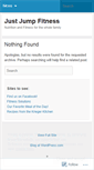 Mobile Screenshot of justjumpfitness.wordpress.com