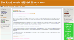 Desktop Screenshot of cheesearmy.wordpress.com