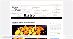 Desktop Screenshot of figgypiggybistro.wordpress.com