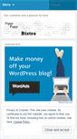 Mobile Screenshot of figgypiggybistro.wordpress.com