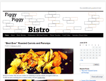 Tablet Screenshot of figgypiggybistro.wordpress.com