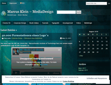 Tablet Screenshot of marcusklein.wordpress.com