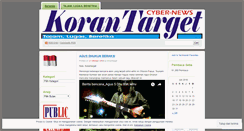 Desktop Screenshot of korantarget.wordpress.com
