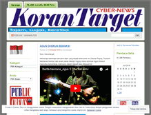 Tablet Screenshot of korantarget.wordpress.com