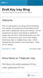 Mobile Screenshot of draftkayivey.wordpress.com