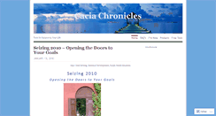 Desktop Screenshot of cacia.wordpress.com