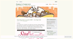 Desktop Screenshot of ferrellscommunity.wordpress.com