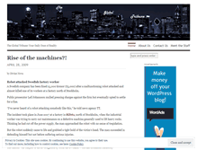 Tablet Screenshot of globaltribune.wordpress.com