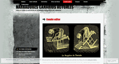 Desktop Screenshot of narradorescanariosactuales.wordpress.com