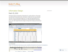 Tablet Screenshot of kaley7.wordpress.com