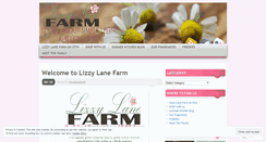 Desktop Screenshot of lizzylanefarm.wordpress.com