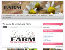 Tablet Screenshot of lizzylanefarm.wordpress.com