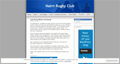 Desktop Screenshot of nairnrugby.wordpress.com