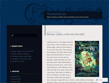 Tablet Screenshot of animacritic.wordpress.com