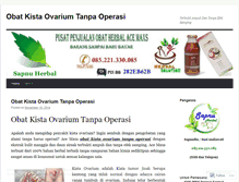 Tablet Screenshot of obatkistaovarium92.wordpress.com