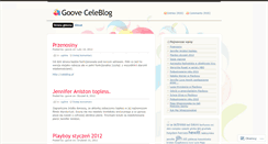 Desktop Screenshot of goove.wordpress.com