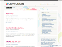 Tablet Screenshot of goove.wordpress.com