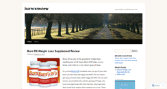 Desktop Screenshot of burnrxreview.wordpress.com