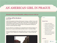 Tablet Screenshot of anamericangirlinprague.wordpress.com