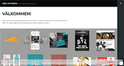 Desktop Screenshot of lightandoptics.wordpress.com