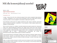 Tablet Screenshot of odzyskajedukacje.wordpress.com