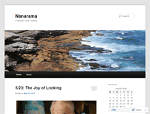 Tablet Screenshot of nanarama.wordpress.com