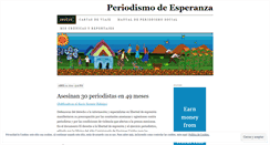 Desktop Screenshot of periodismodeesperanza.wordpress.com