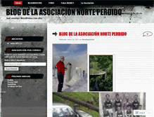 Tablet Screenshot of norteperdido.wordpress.com