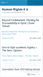 Mobile Screenshot of humanrights4udotorg.wordpress.com
