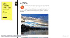 Desktop Screenshot of eatsshootsandflies.wordpress.com