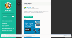 Desktop Screenshot of bluelinks.wordpress.com