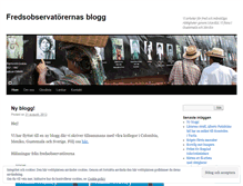 Tablet Screenshot of fredsobservatorerna.wordpress.com