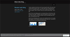 Desktop Screenshot of mikesbikeblog.wordpress.com