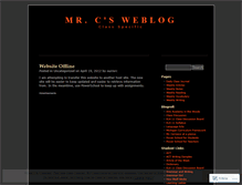 Tablet Screenshot of ourmrc.wordpress.com