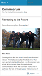 Mobile Screenshot of commscrum.wordpress.com