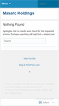 Mobile Screenshot of masarcholdings.wordpress.com