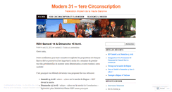 Desktop Screenshot of modem31premiere.wordpress.com