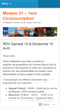 Mobile Screenshot of modem31premiere.wordpress.com