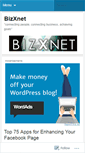 Mobile Screenshot of bizxnet.wordpress.com