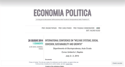 Desktop Screenshot of econpolgiur.wordpress.com